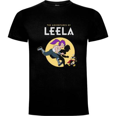 Camiseta The Adventures of Leela - Camisetas Divertidas