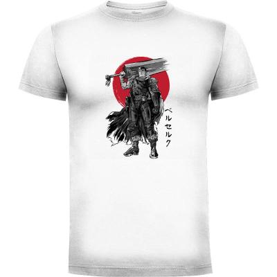 Camiseta Black swordsman sumi e - Camisetas DrMonekers