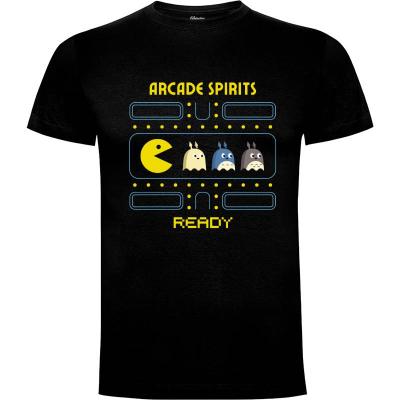 Camiseta Natural Arcade Spirits - Camisetas logozaste