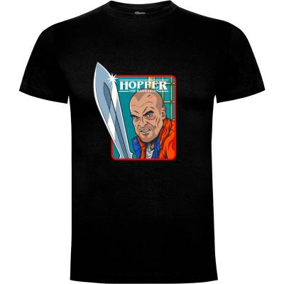 Camiseta Hopper the barbarian - Camisetas Redwane