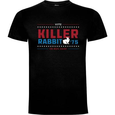 Camiseta Vote Killer Rabbit - Camisetas Logozaste