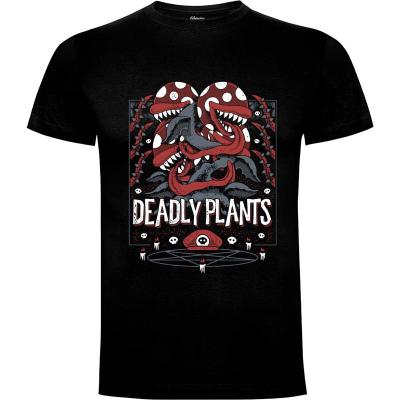 Camiseta Deadly Plants - Camisetas Logozaste