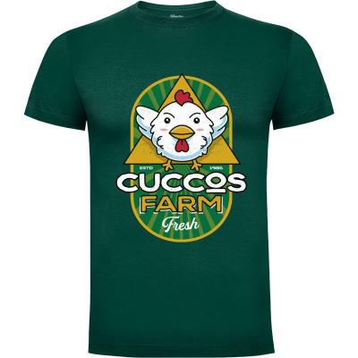 Camiseta Cuccos Farm Crest - Camisetas Gamer