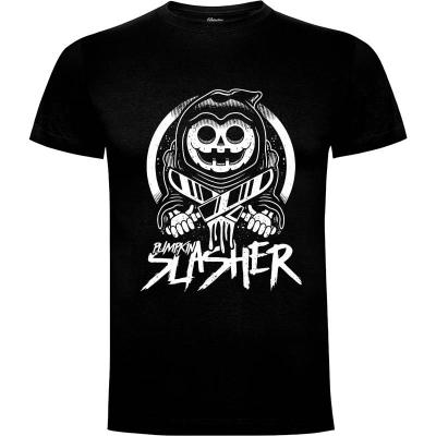 Camiseta Pumpkin Slasher - Camisetas Halloween