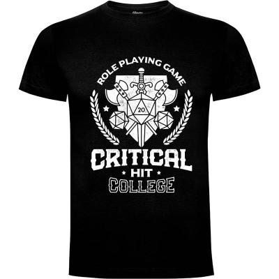 Camiseta Critical Hit College - Camisetas Logozaste