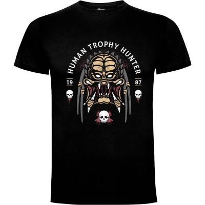 Camiseta Human Trophy Hunter - Camisetas Logozaste