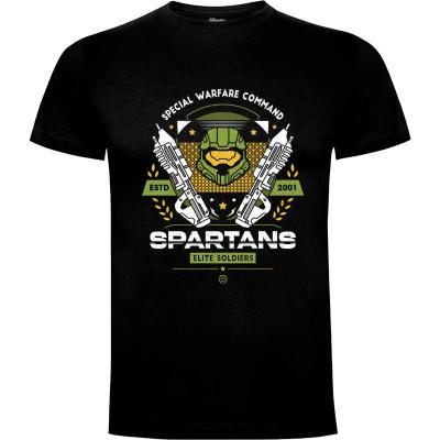Camiseta Military Spartan Soldiers - Camisetas Gamer
