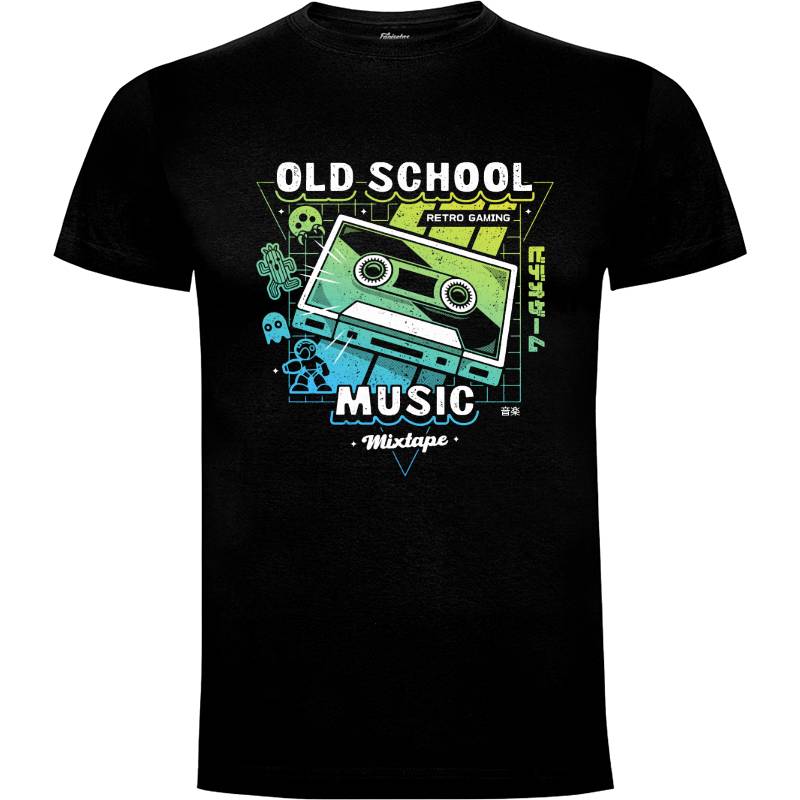 Camiseta Retro Gaming Music