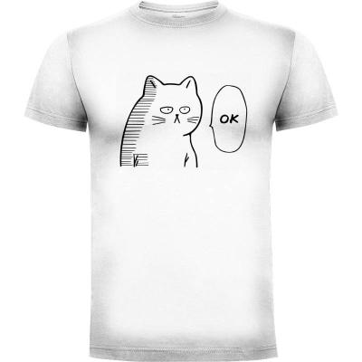 Camiseta One Meow Cat - Camisetas Melonseta