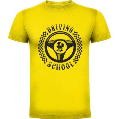 Camiseta Chocobo Driving School - Camisetas Logozaste