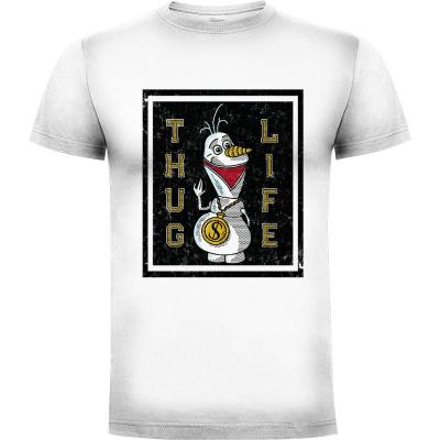 Camiseta Olaf Thug Life - Camisetas Logozaste