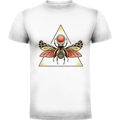 Camiseta Egyptian scarab beetle - Camisetas Logozaste