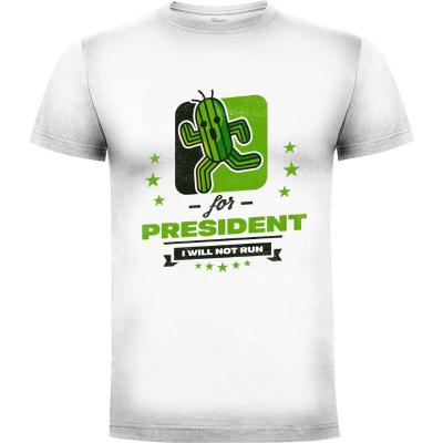 Camiseta Cactuar For President - Camisetas Gamer
