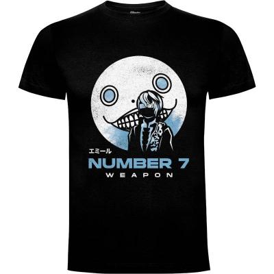 Camiseta Emil Weapon Number 7 - Camisetas Logozaste