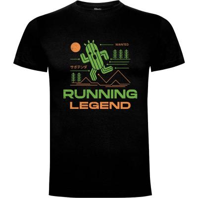 Camiseta The Running Legend - Camisetas Logozaste