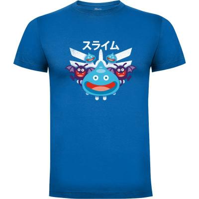 Camiseta Slime Monsters - Camisetas Gamer