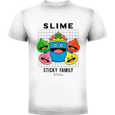 Camiseta Slime Family - Camisetas Logozaste