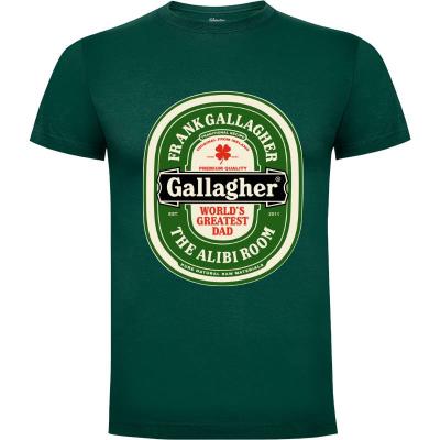 Camiseta Gallagher Beer - Camisetas Graciosas
