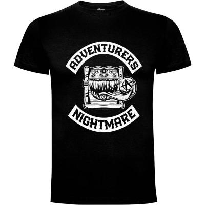 Camiseta Adventurers Nightmare - Camisetas logo