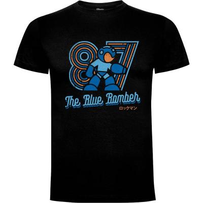 Camiseta The Blue Bomber - Camisetas Gamer