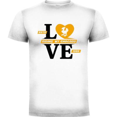Camiseta Love Chocobo - Camisetas Logozaste