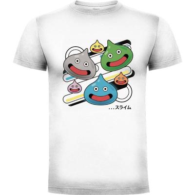 Camiseta Slimes Playing - Camisetas Logozaste