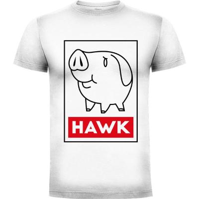 Camiseta My Name Is Hawk - Camisetas Logozaste