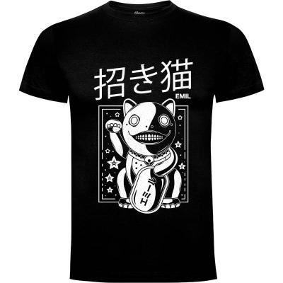 Camiseta Maneki Neko Emil - Camisetas Gamer