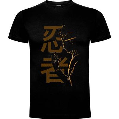 Camiseta Ninja japonesa Shinobi - Ninja minimalista Japón Arte(feminine) - Camisetas Oncemoreteez