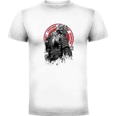Camiseta Isaac Clarke sumi e - Camisetas DrMonekers