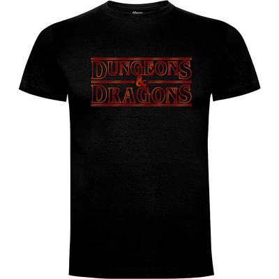 Camiseta Stranger dragons - Camisetas De Los 80s
