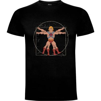 Camiseta Vitruvian Master - Camisetas De Los 80s
