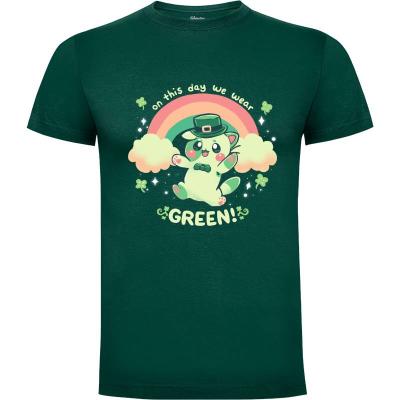 Camiseta We Wear Green - Camisetas Originales