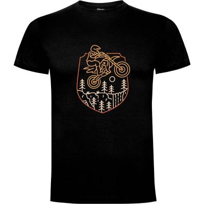 Camiseta Dirt Bike Motocross 1 - Camisetas Vektorkita
