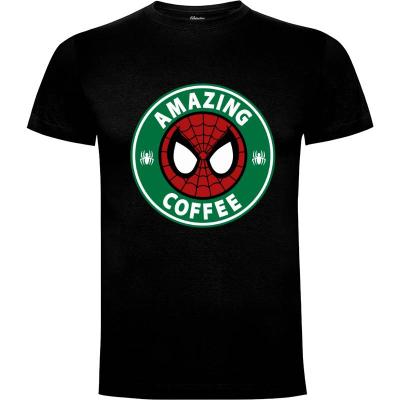 Camiseta Amazing Coffee - Camisetas Melonseta