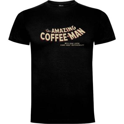 Camiseta The Amazing Coffee Man - Camisetas marvel
