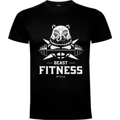 Camiseta The Beast Fitness - Camisetas Logozaste