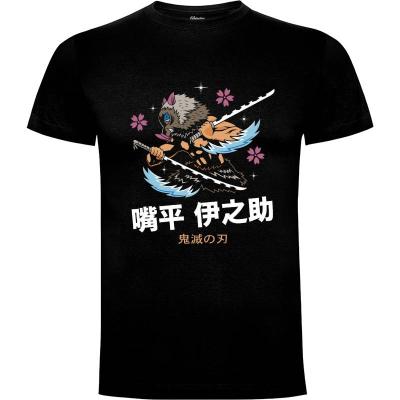 Camiseta Beast Breathing Inosuke - Camisetas Logozaste