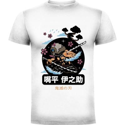 Camiseta Inosuke Beast Landscape - Camisetas Logozaste