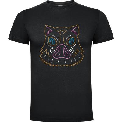 Camiseta Beast Mask Neon - Camisetas Logozaste