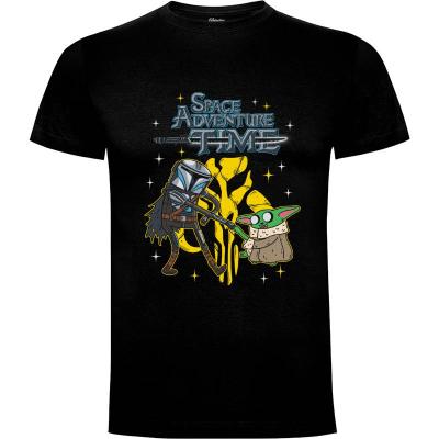 Camiseta Space Adventure Time - Camisetas Getsousa