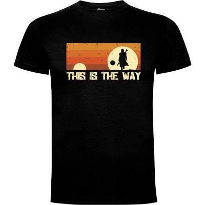 Camiseta This is the way - Camisetas Frikis