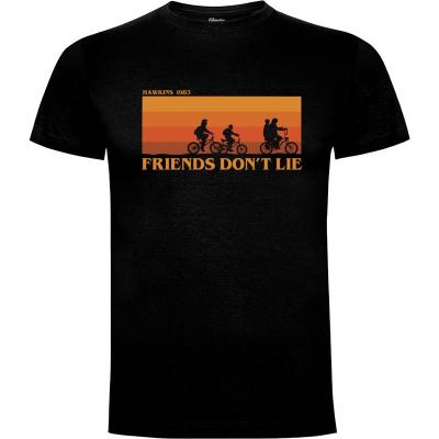 Camiseta Friends dont lie - Camisetas De Los 80s