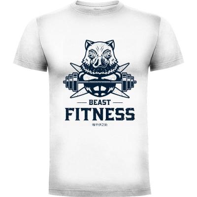 Camiseta Boar Beast Fitness - Camisetas Logozaste