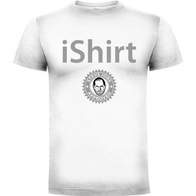 Camiseta iShirt - Steve Jobs Approved - Camisetas Divertidas