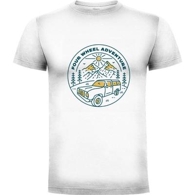 Camiseta Four Wheel Adventure - Camisetas Naturaleza