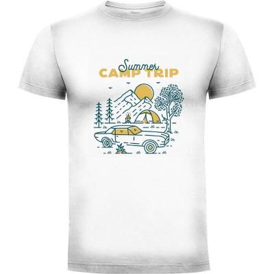 Camiseta Summer Camp Trip - Camisetas Vektorkita