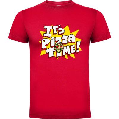 Camiseta Its Pizza Time - Camisetas Demonigote