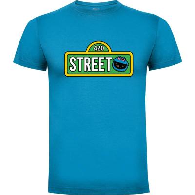 Camiseta 420 Street! - Camisetas Graciosas