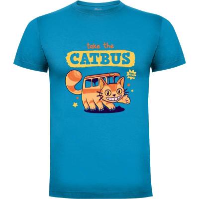 Camiseta Take the Catbus - Camisetas Mushita
